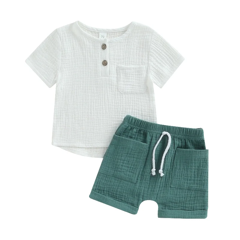 Anytime Shorts & T Shirt Set