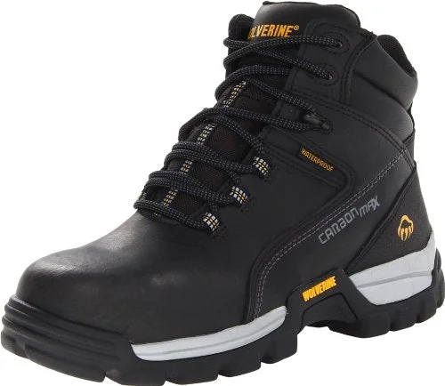 Wolverine W10304 Men's Tarmac Waterproof Reflective Composite-Toe 6" Work Boot