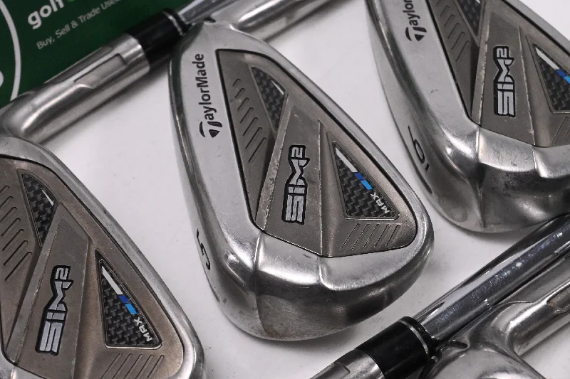 Taylormade SIM2 Max Irons / 4-PW / Stiff Flex KBS MAX MT 85 Shafts