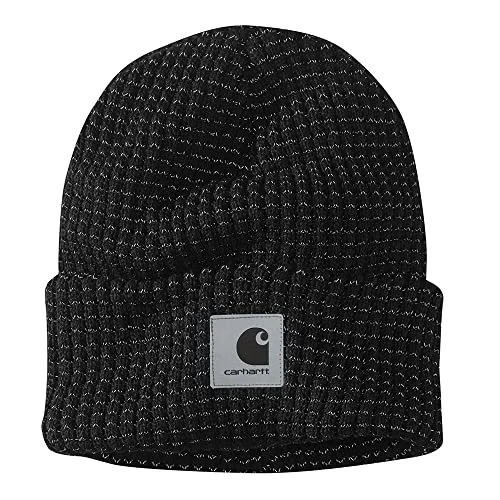 Carhartt 105548 Men's Knit Beanie with Reflective Patch