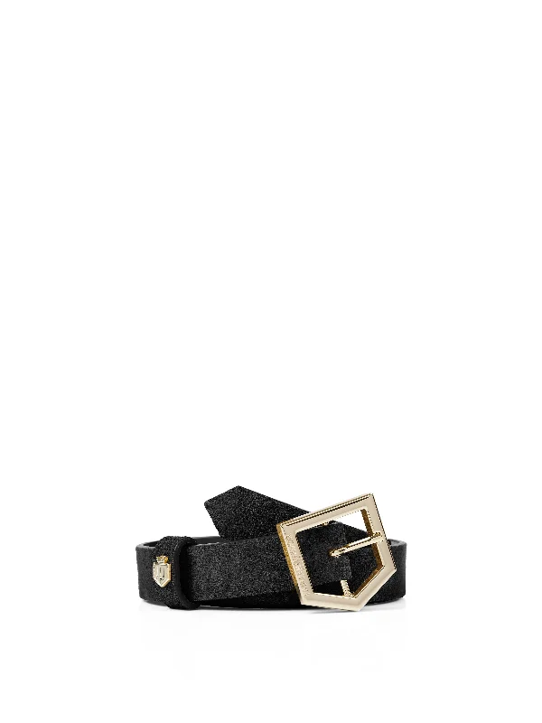 Sennowe Belt - Black Suede