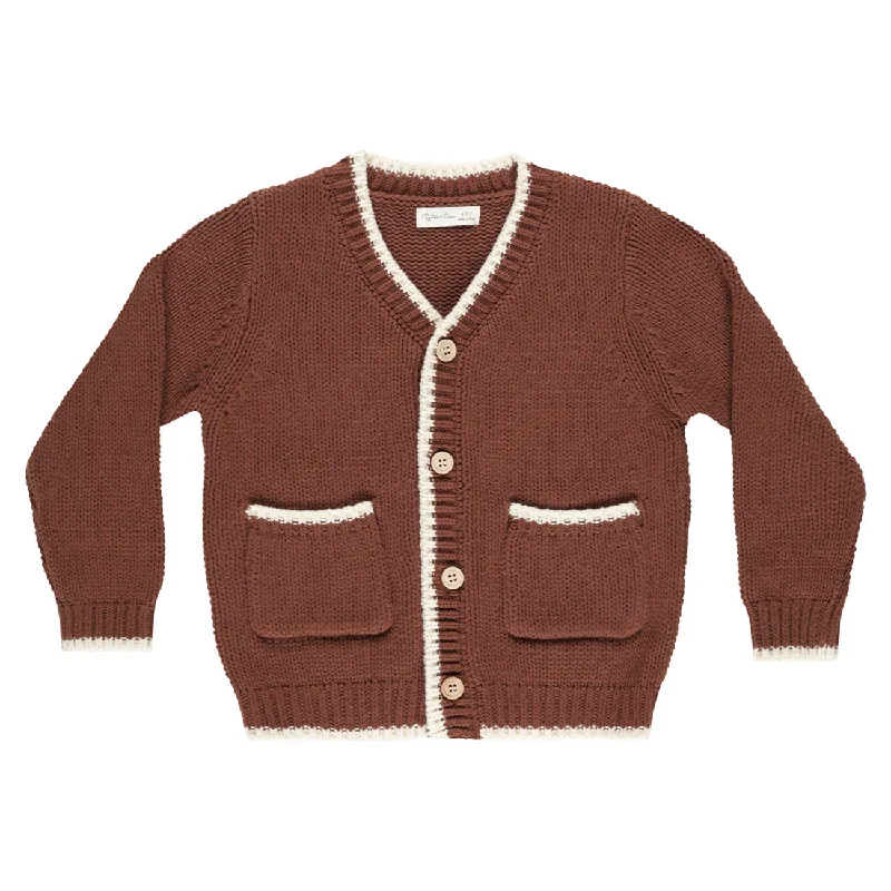 Wynn Cardigan - Brick