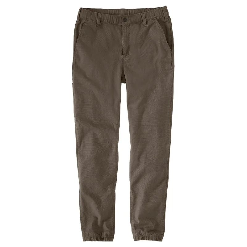 Carhartt 106889 Men's Rugged Flex® Relaxed Fit Canvas Jogger Pant - 31W x Regular - Tarmac