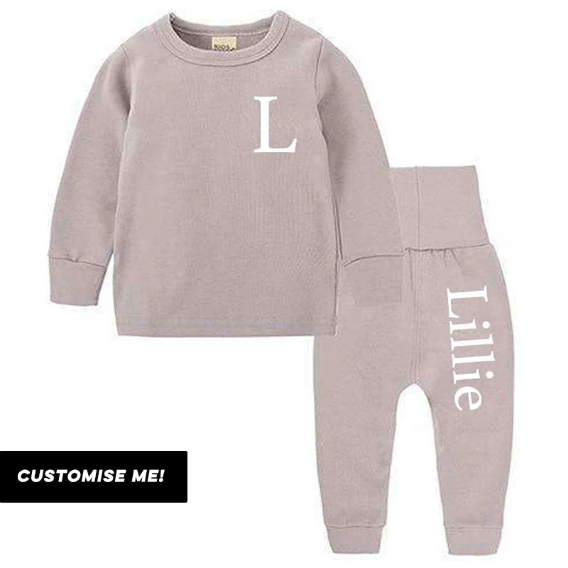 Essex Personalised Initial & Name Pant Tracksuit Set (3m-12 Years)