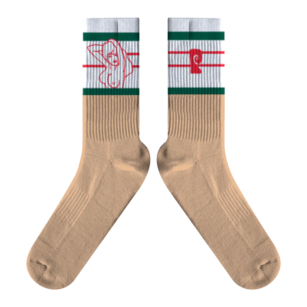 Psockadelic MAIN ATTRACTION Psocks - Tan