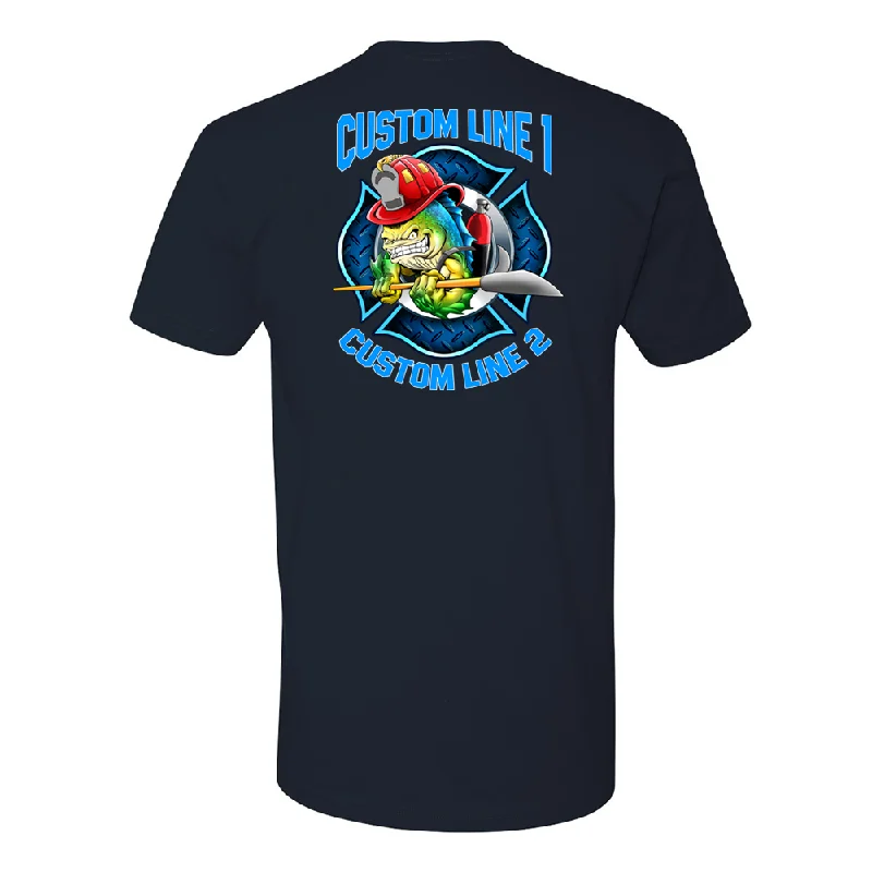 Customized Mahi Mahi Fire Station Premium T-Shirt