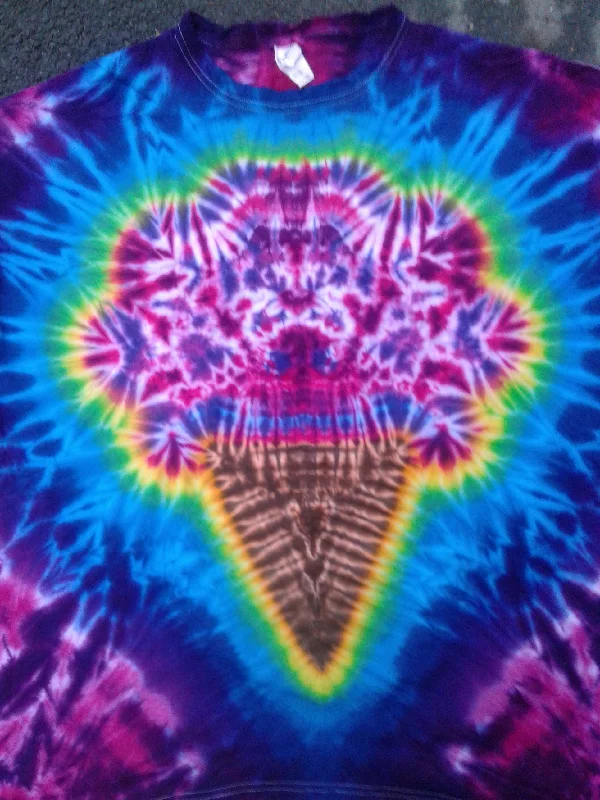 Ice Cream Cone Tie Dye T-Shirt