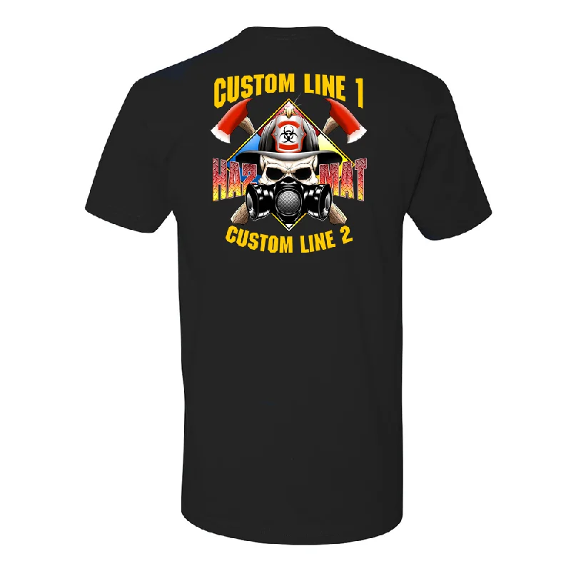 Customized HAZ MAT Skull Fire Station Premium T-Shirt