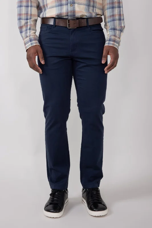 Copper & Oak Leaders Pants for Men in Dark Sapphire | K4F817-457-DKSAPPHIRE