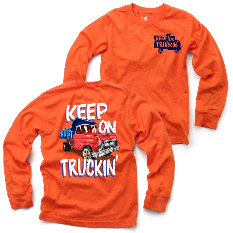 Boys L/S Keep On Truckin T-Shirt