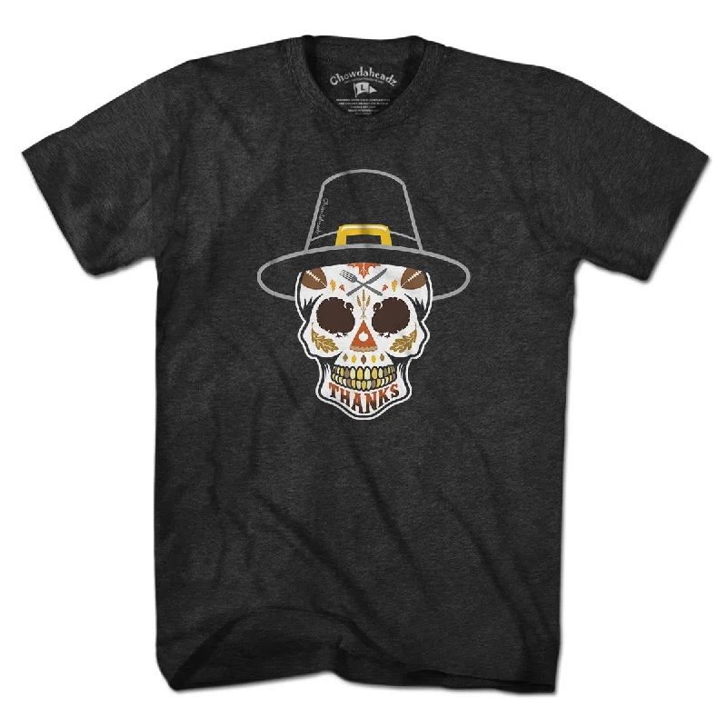 Thanksgiving Pilgrim Dead Head T-Shirt