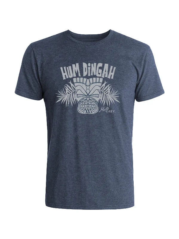 Hum Dingah Tee - Midnight Heather (Steel)