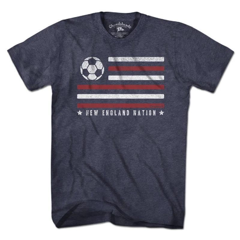 New England Nation Soccer Flag T-Shirt