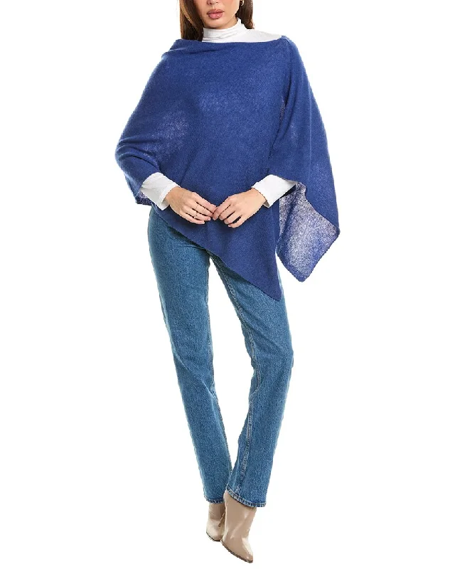 Brodie Cashmere Classic Mini Cashmere Poncho