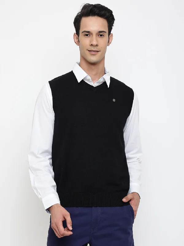 Men Black Sweater