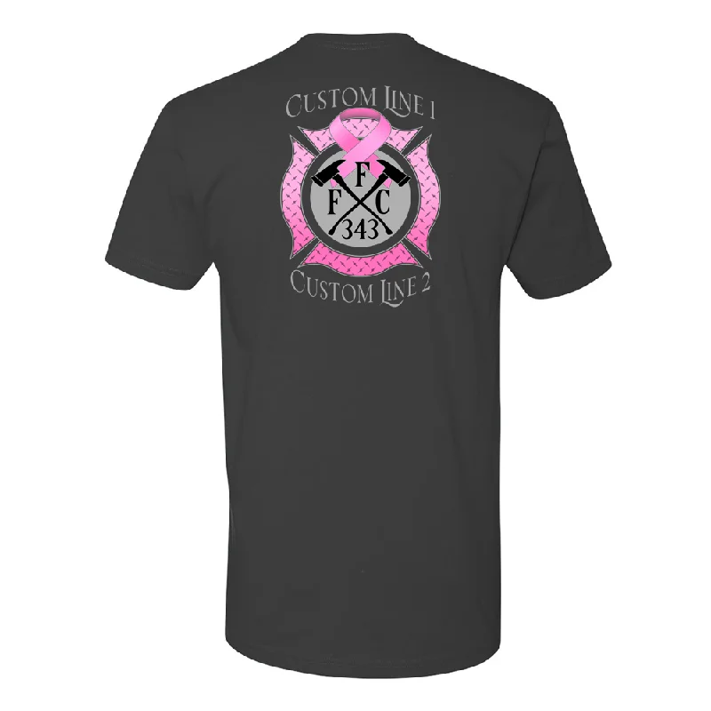 Customized FFC 343 Breast Cancer Awareness Premium T-Shirt