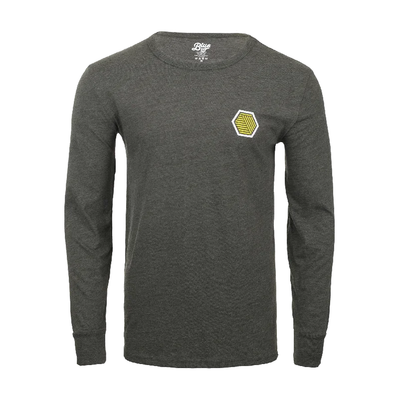 Bettinardi Ladder Hexes Forest Green Long Sleeve Tee