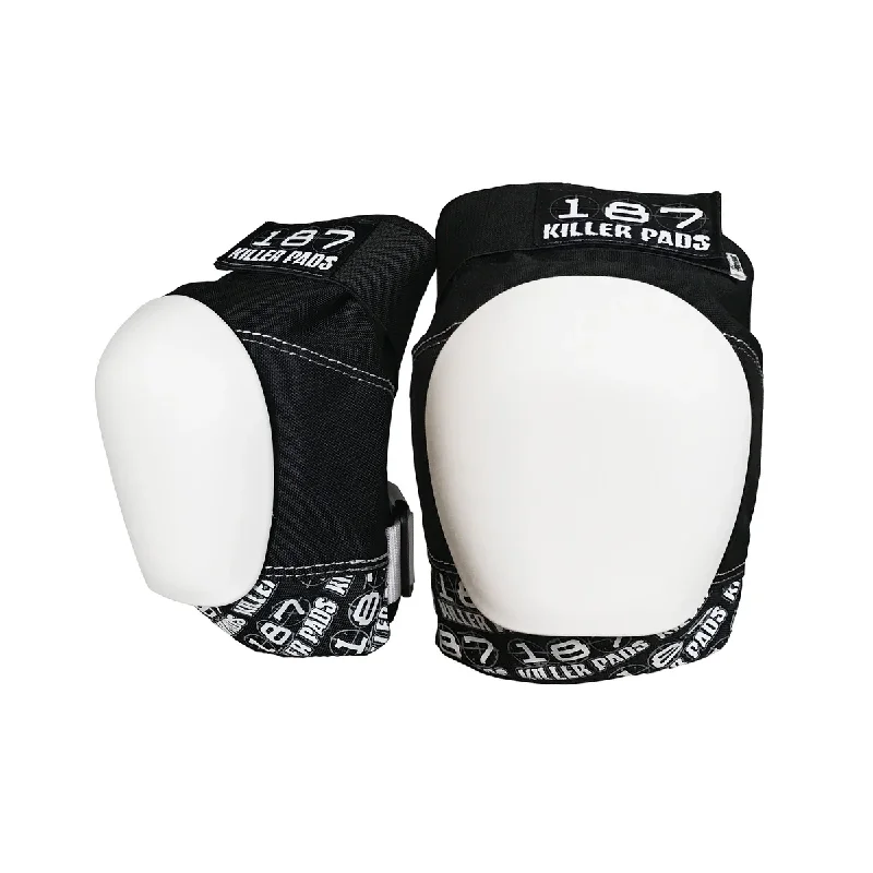 187 Killer Pads Pro Knee Pads - Black / White