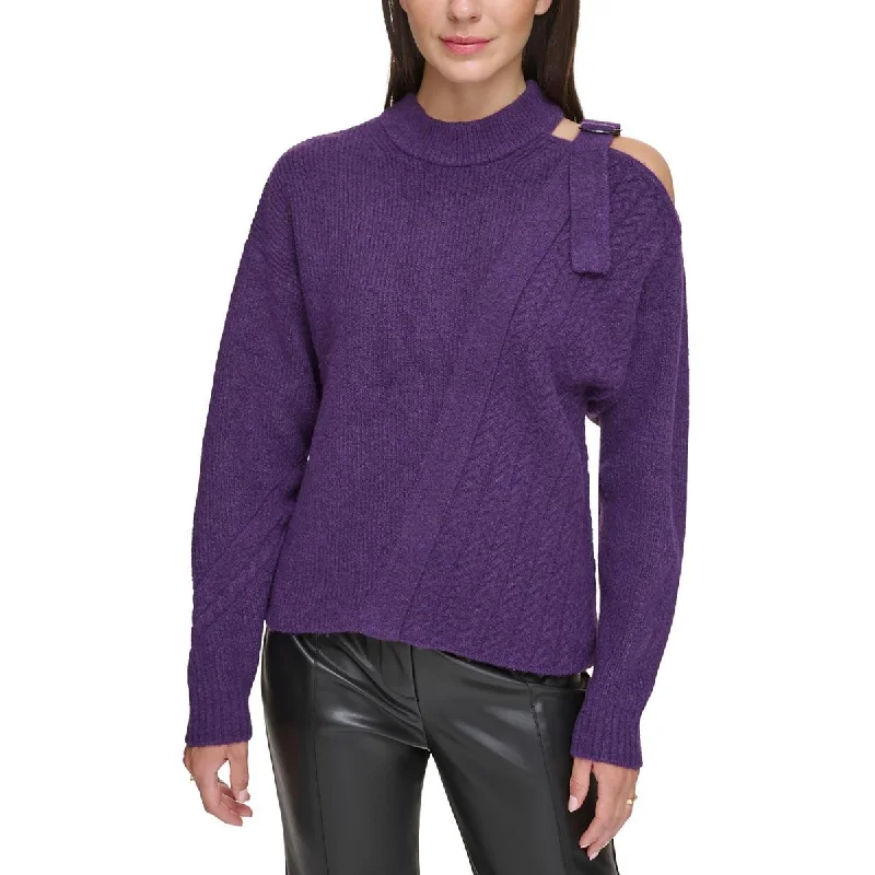 Womens Ribbed Top Pullover Sweater