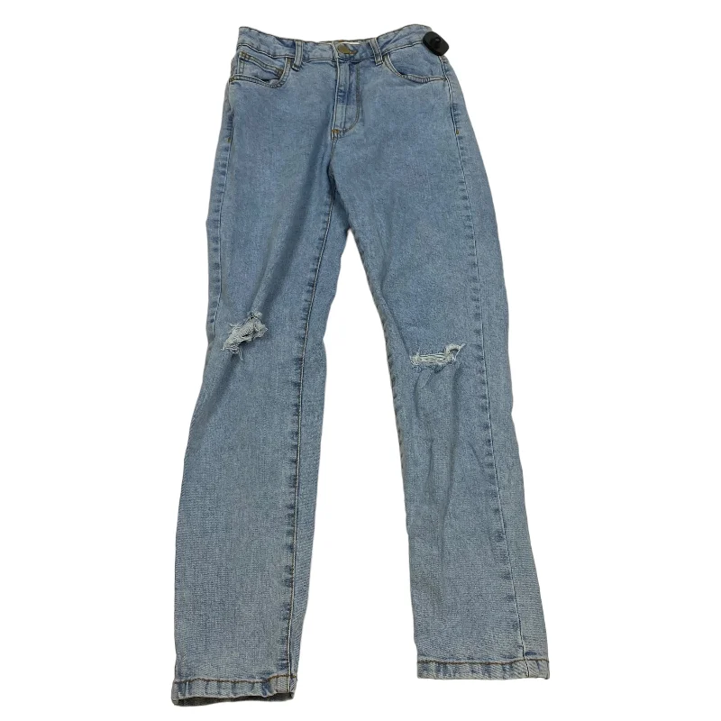 Blue Denim Jeans Straight Cotton On, Size 4