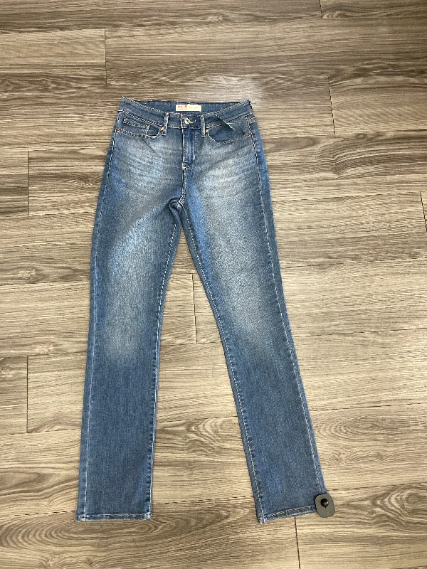 Blue Jeans Straight Levis, Size 4