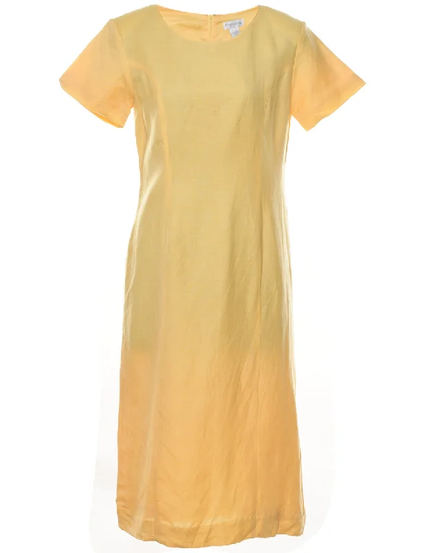 Classic Yellow Dress - L