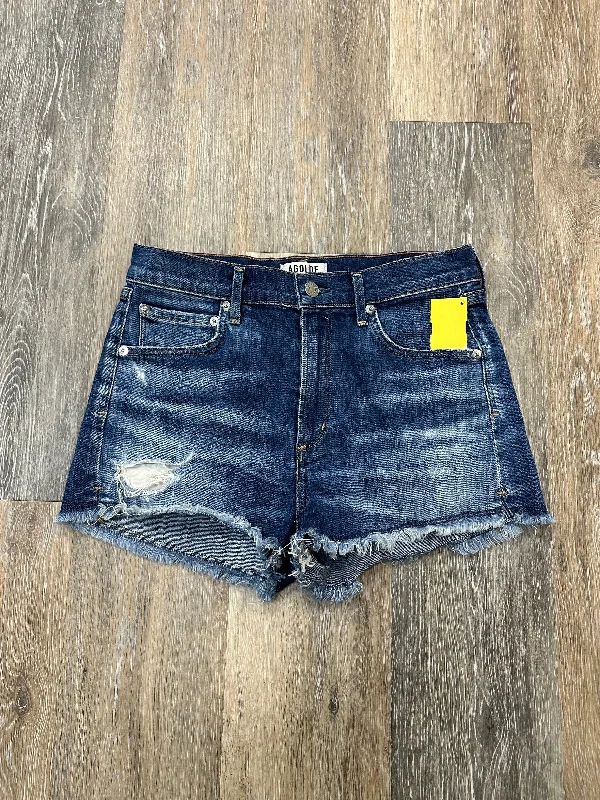 Shorts Designer By Agolde In Blue Denim, Size: 2