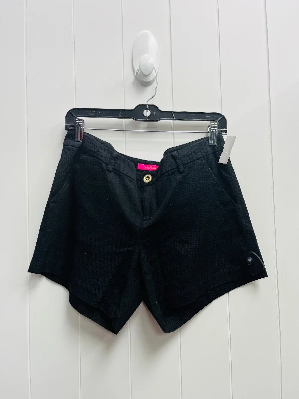 Shorts Designer By Lilly Pulitzer In Black, Size: 8